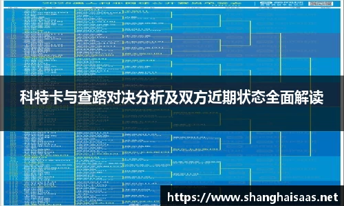 科特卡与查路对决分析及双方近期状态全面解读